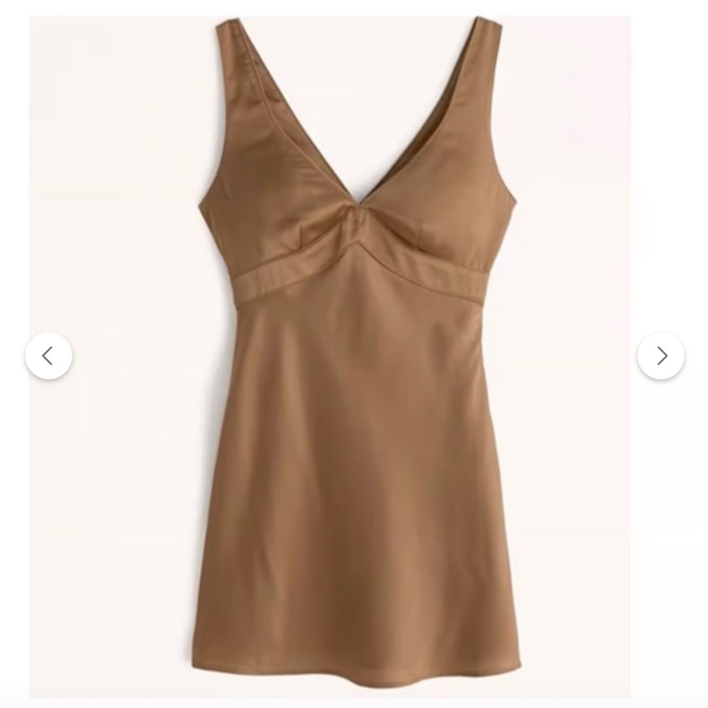 NWT Size Small Abercrombie and Fitch Satin Mini Dress